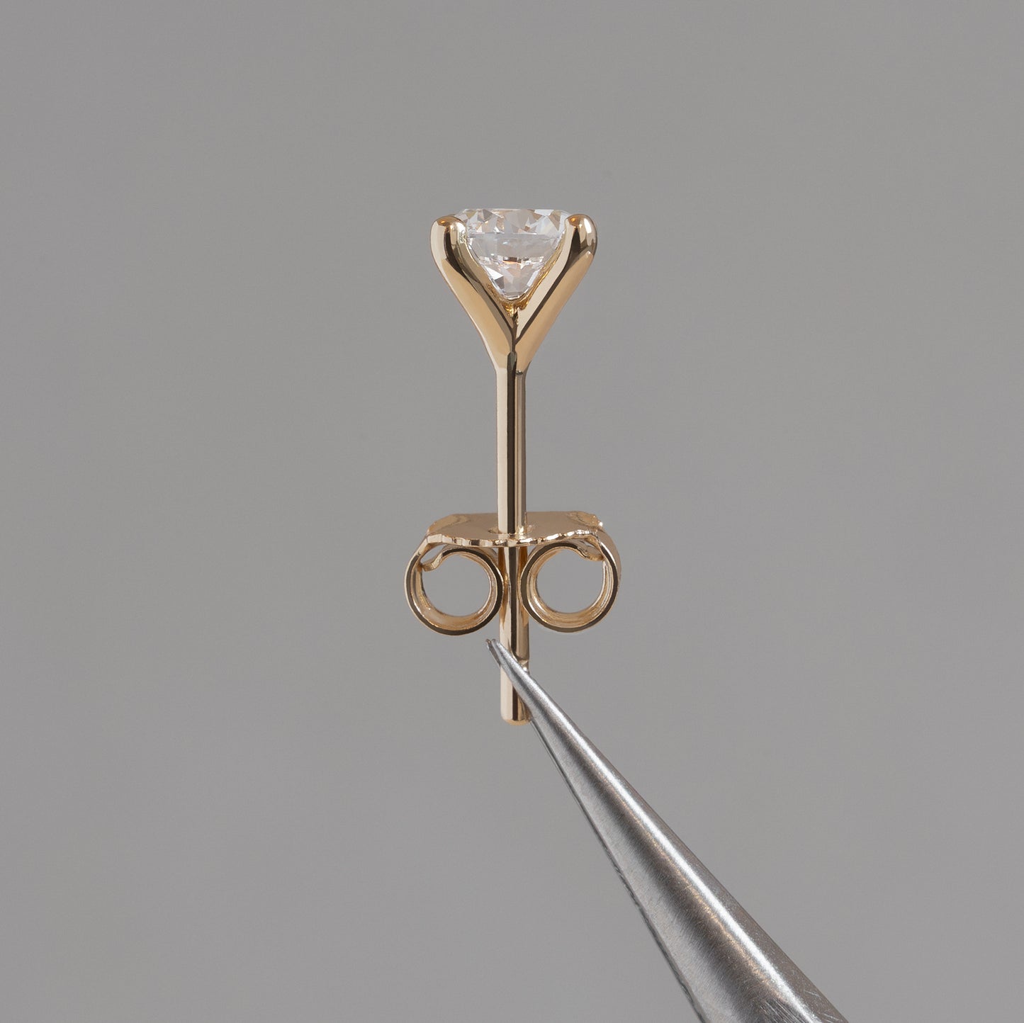 Nola Diamond Ear Studs - 14k