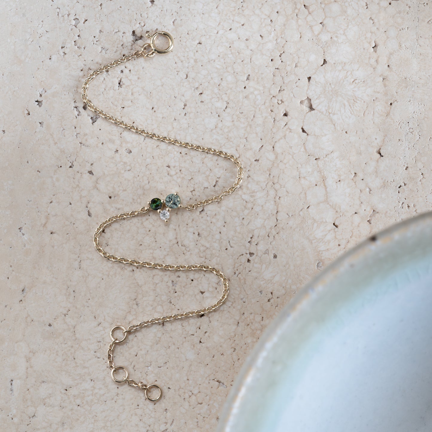 armbånd bracelet solid gold guld 9k classic design klassisk design