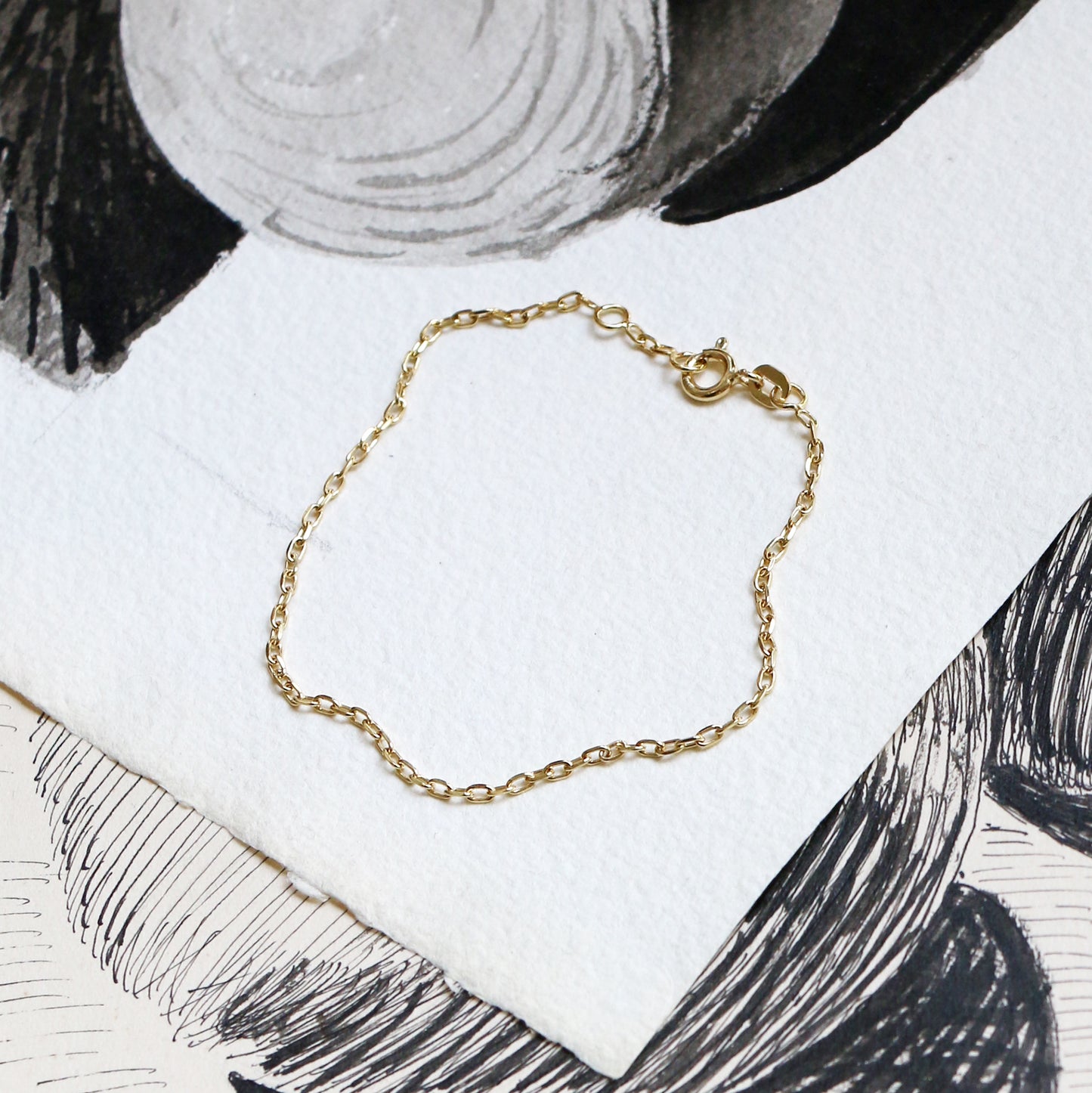 Diamond Cut Bracelet - 9k