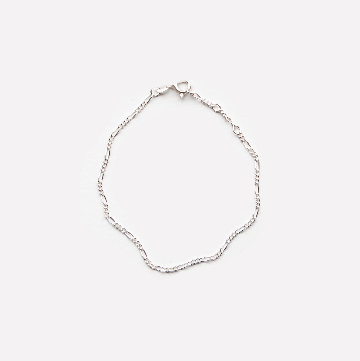 Figaro bracelet armbånd handcraftedcph 18k gold plated 925 sterling silver adjustable bracelet one size figaro armbånd sølv 18k forgyldt classic copenhagen