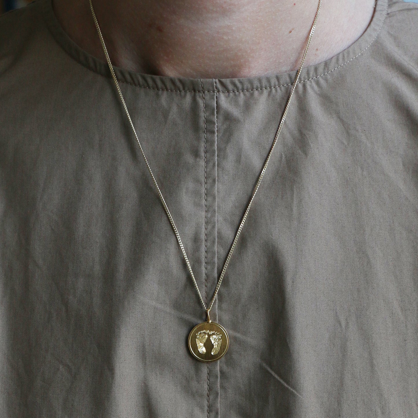 Footprint Pendant