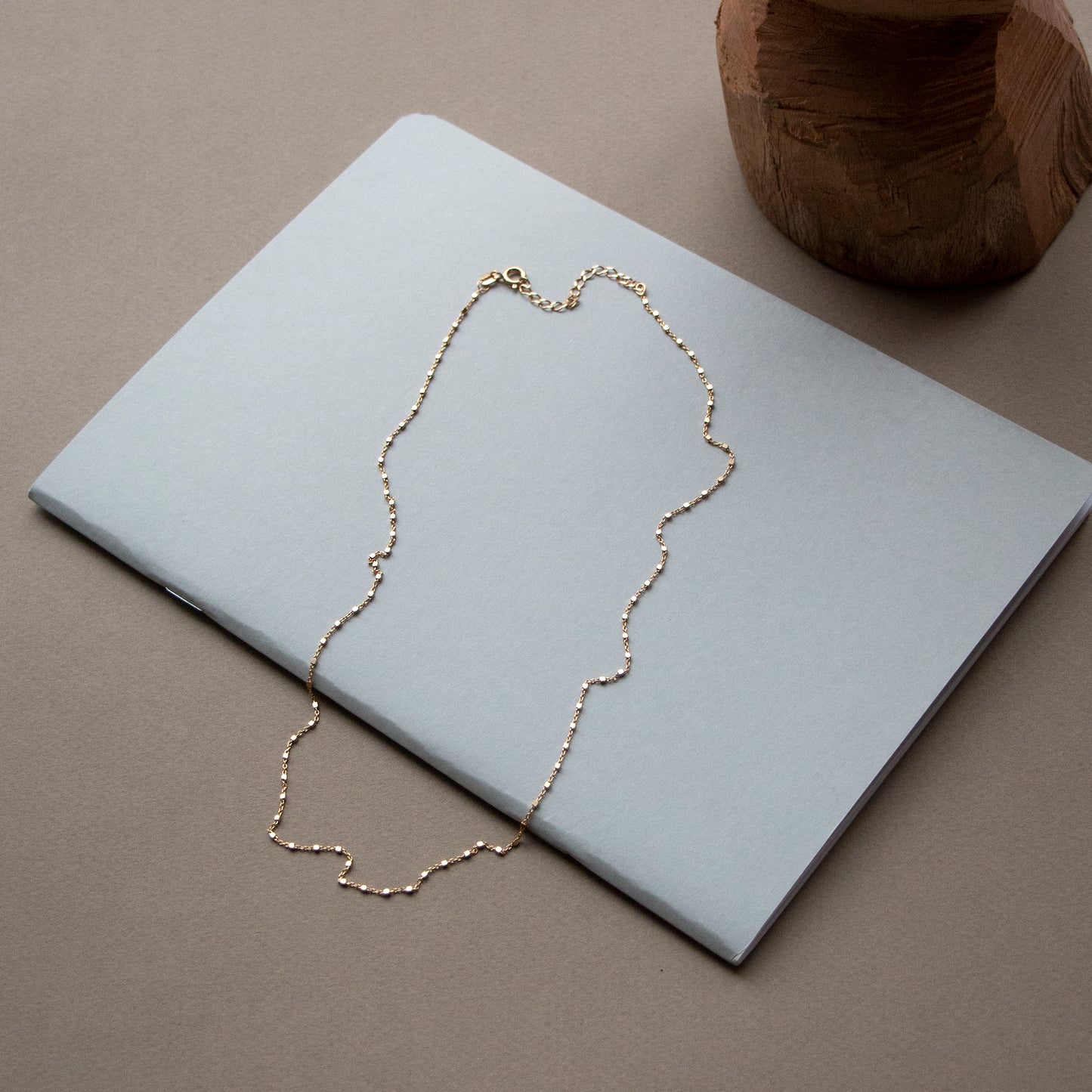 Saturn necklace handcraftedcph sterling  silver 18k gold plated halskaede sølv forgyldt justerbar adjustable one size shiny venus Handcrafted