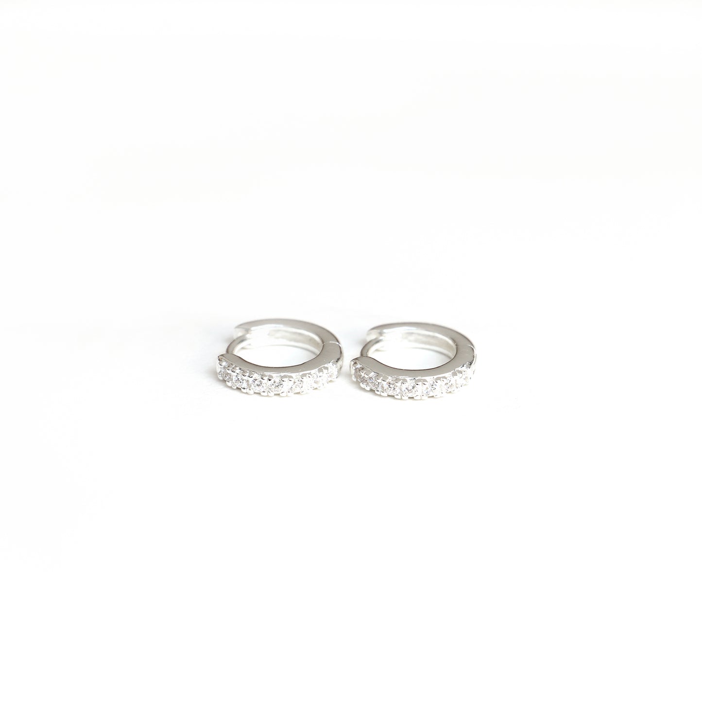 Lotus Hoops - White - 11mm