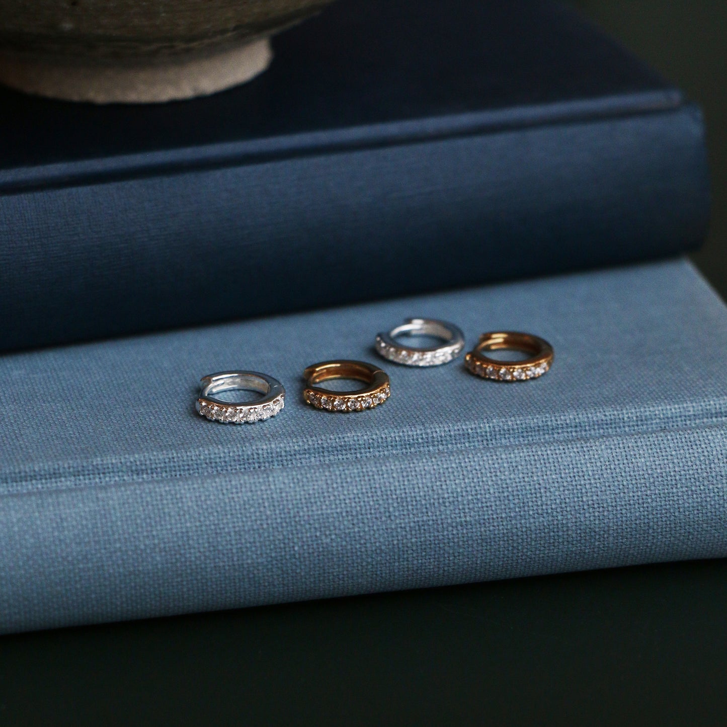 Lotus Hoops - White - 11mm