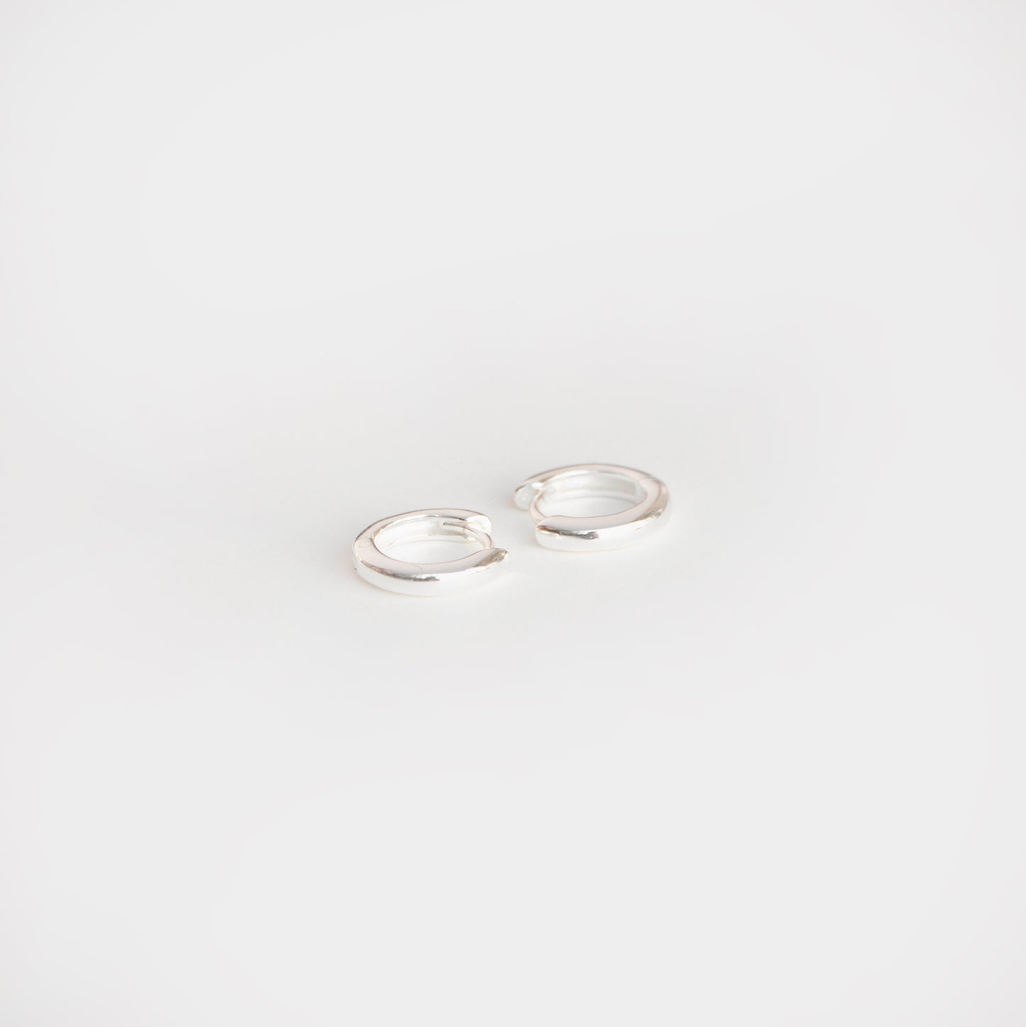 Nova 10.5mm hoops creoles ørering sølv forgyldt gold plated 18k handcraftedcph handmade danish design simple