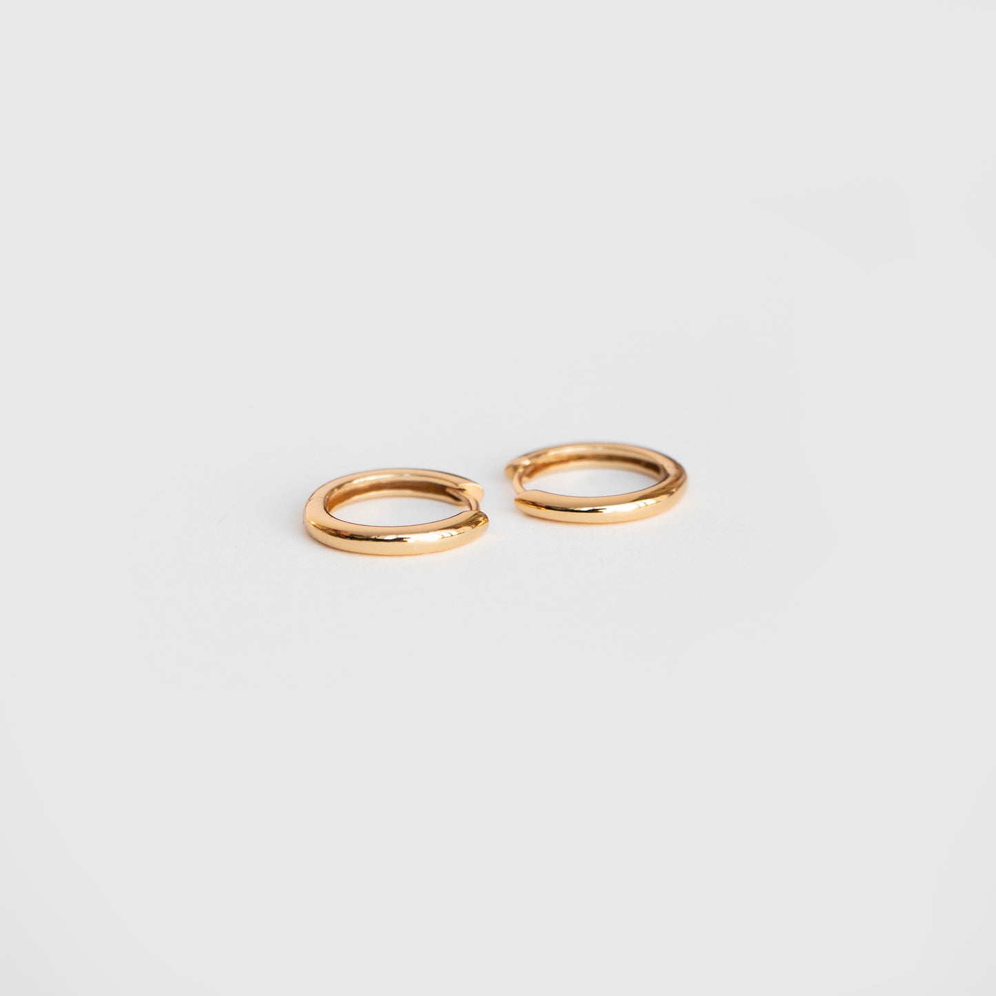 Nova 15mm hoops creoles ørering sølv forgyldt gold plated 18k handcraftedcph handmade danish design simple