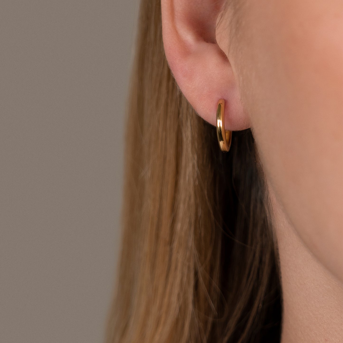 Nova 15mm hoops creoles ørering sølv forgyldt gold plated 18k handcraftedcph handmade danish design simple