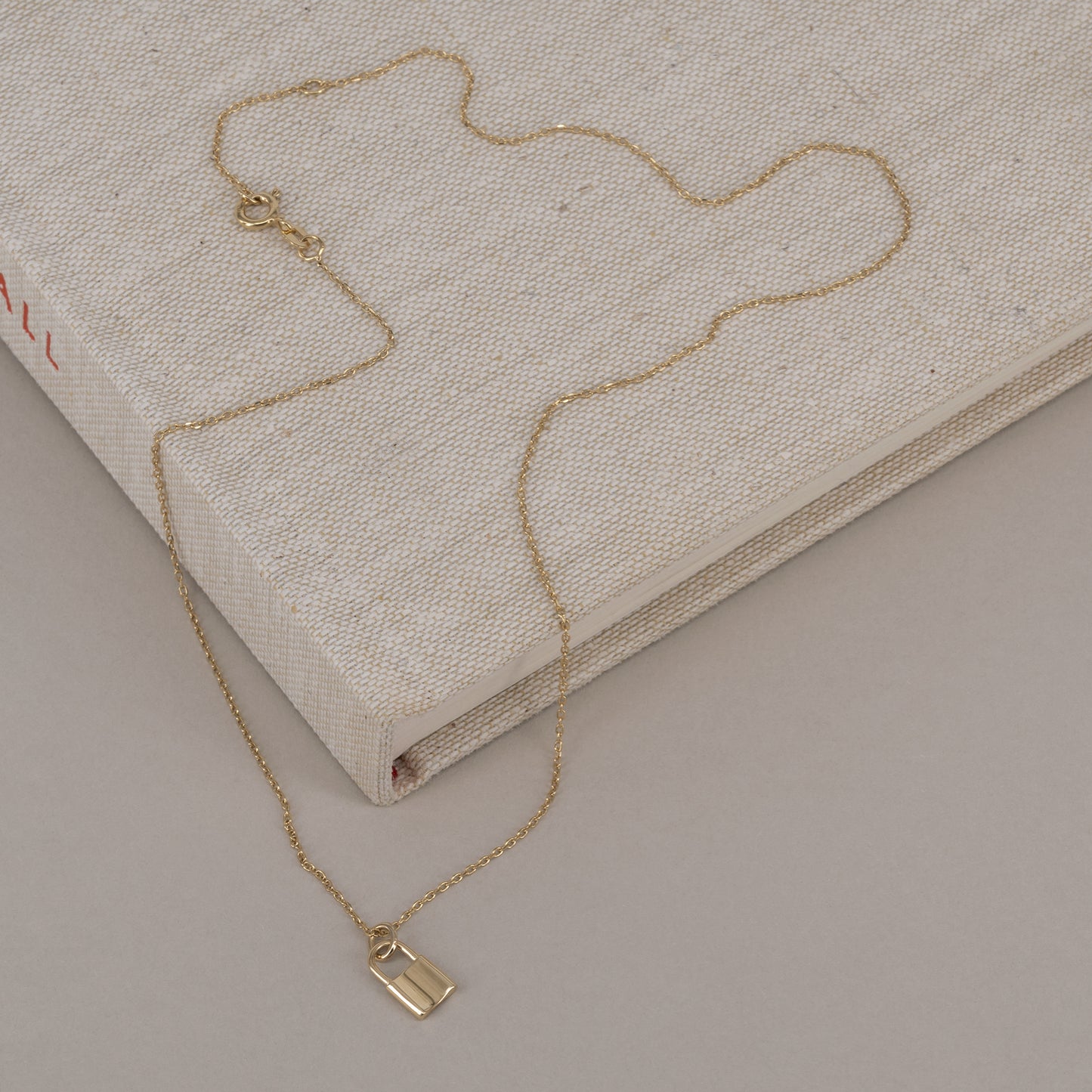 Padlock Charm 375 9k solid gold massivt guld pendant vedhæng hængelås HandcraftedCPH handcrafted Copenahgen handmade Danish design friendship symbol petit cute