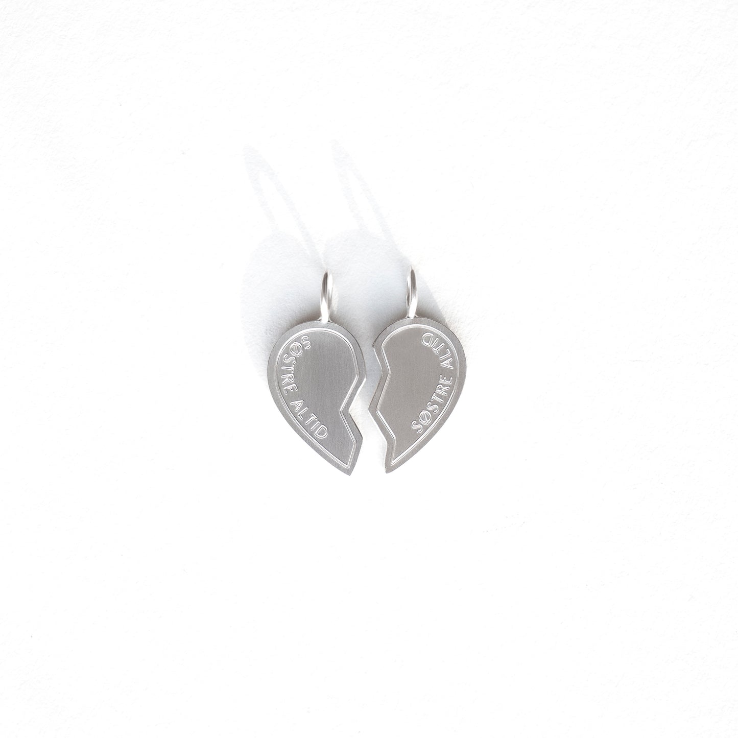 Split Heart Pendants -