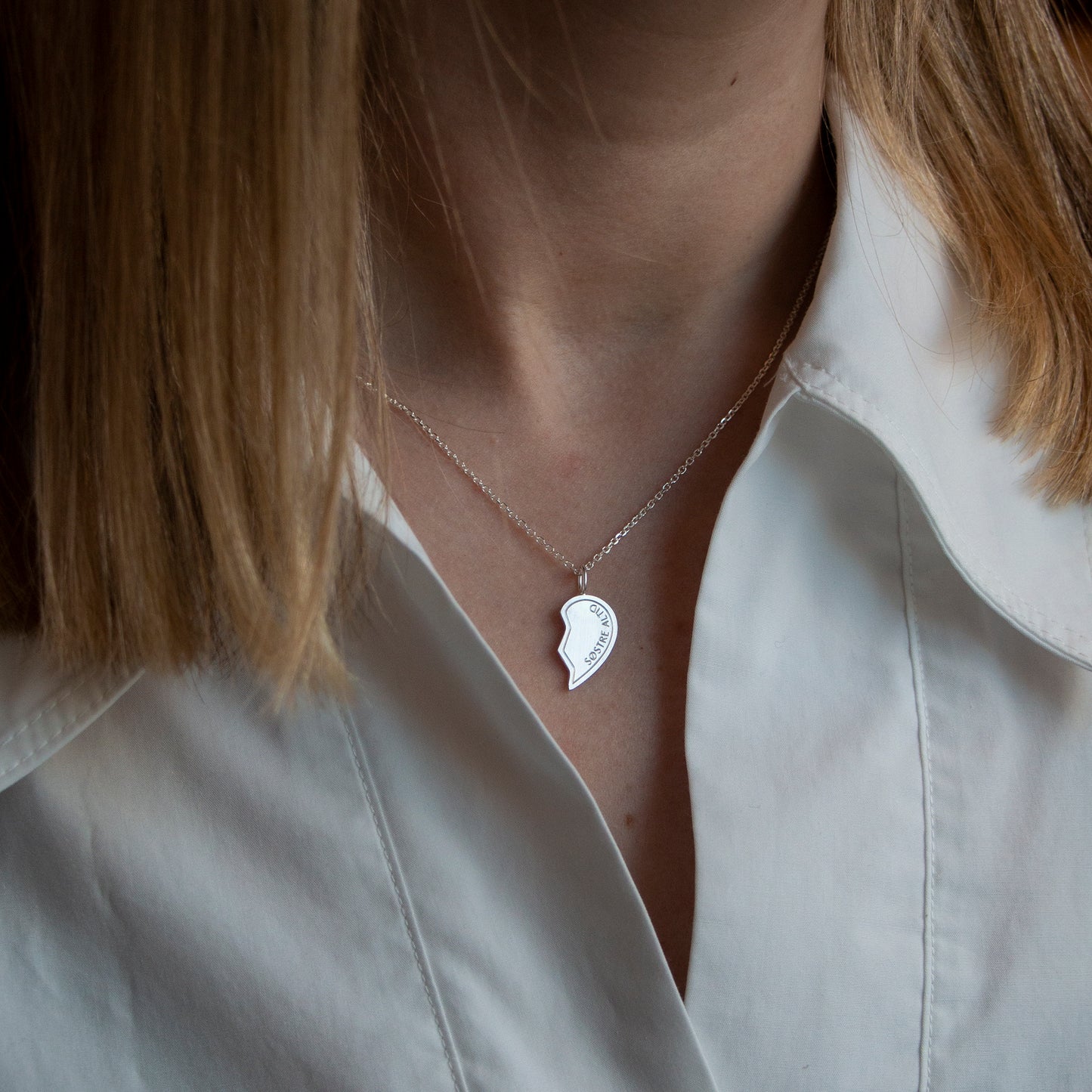 Split Heart Pendants -