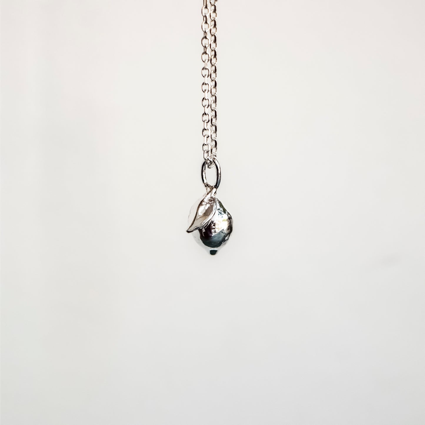 limone lemon pendant charm silver handmade cast heavy matisse yellow silver 18k gold plated forgyldt sølv classic handcraftedcph