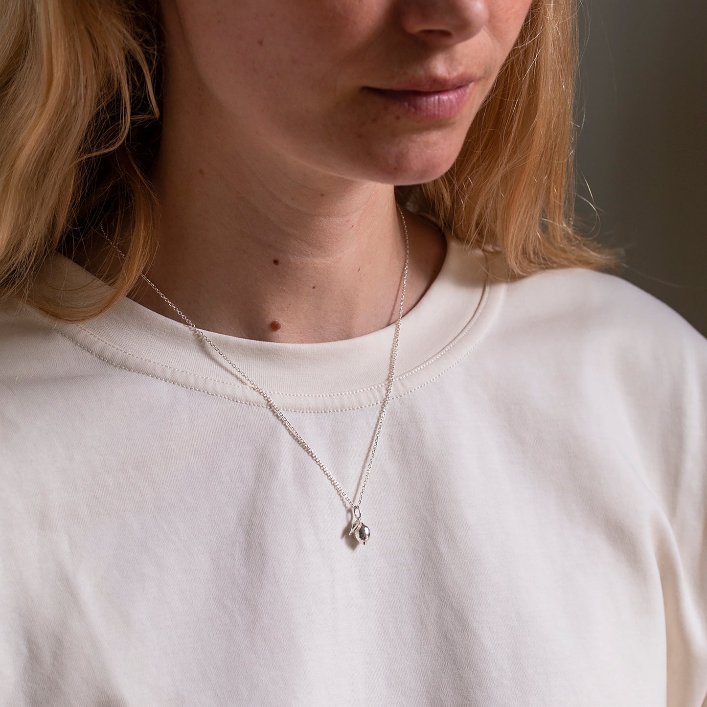 limone lemon pendant charm silver handmade cast heavy matisse yellow silver 18k gold plated forgyldt sølv classic handcraftedcph