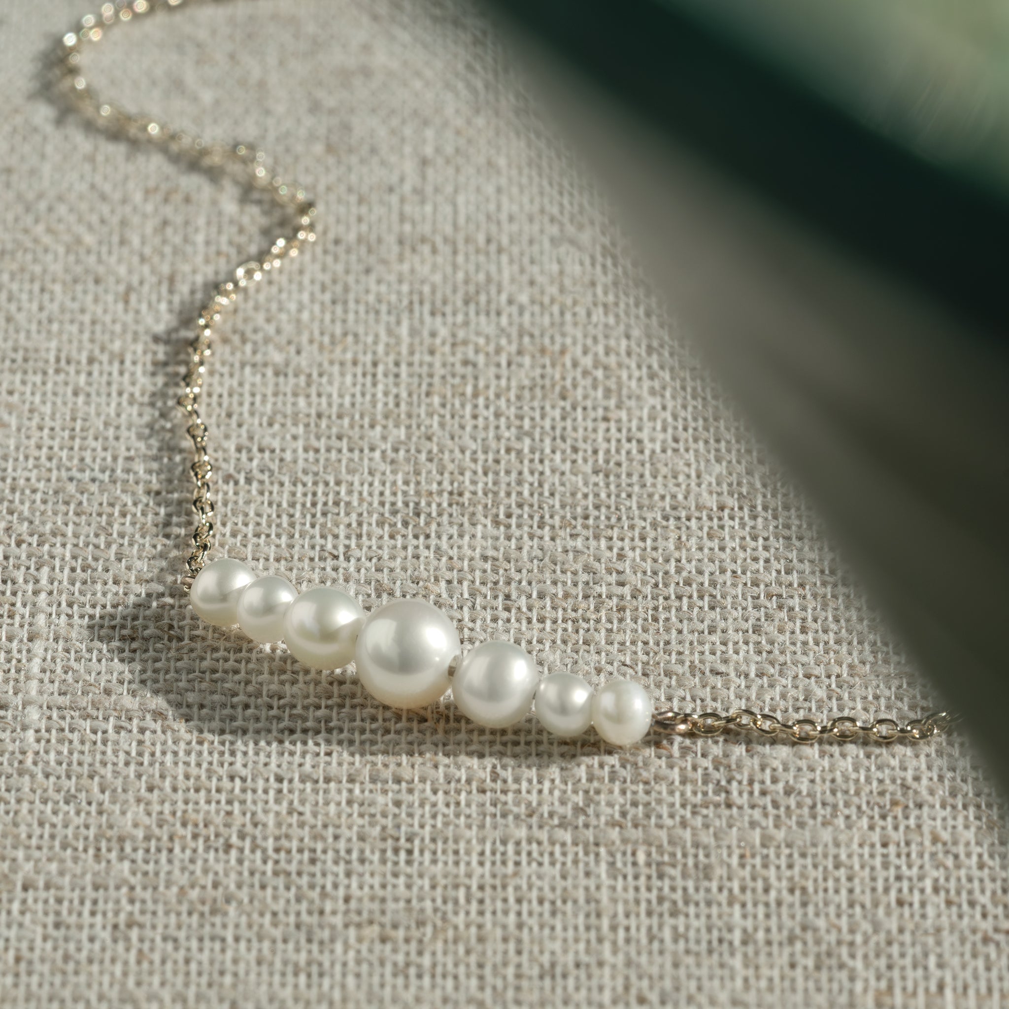 Anna Pearl Necklace - 9k – Handcrafted Cph