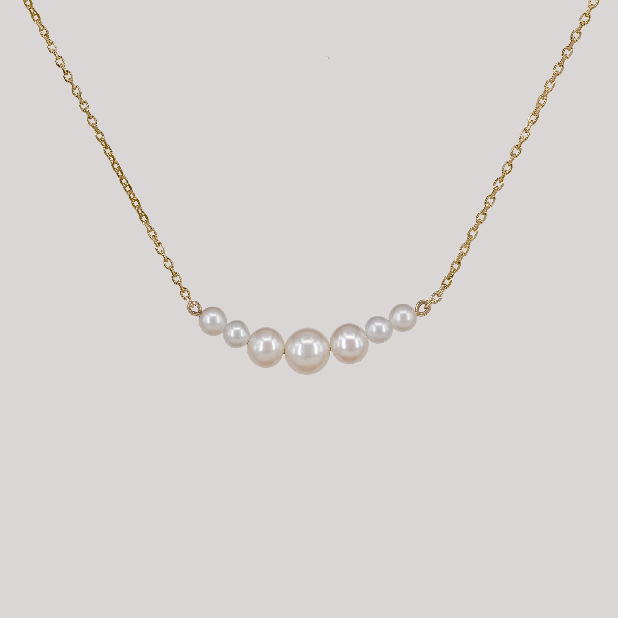 Anna Pearl Necklace - 9k – Handcrafted Cph