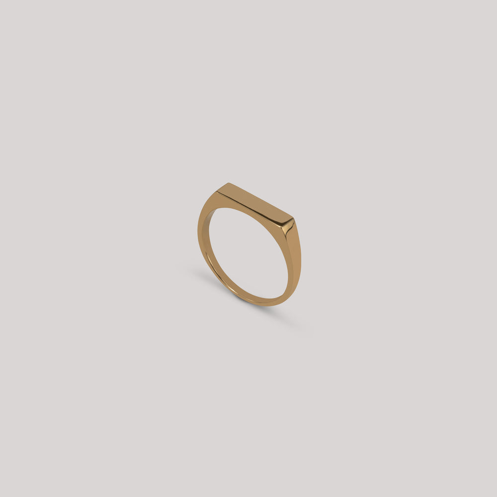 
                  
                    Maya square rectangular signet ring signet ring solid gold 9k massiv guld handcraftedcph handmade classic danish design womens ring signet ring handcrafted timeless
                  
                