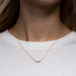 Nina Sapphire Necklace - 9k